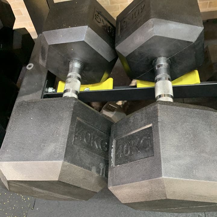 ラバーヘックス  ダンベル　5kg 7.5kg 10kg