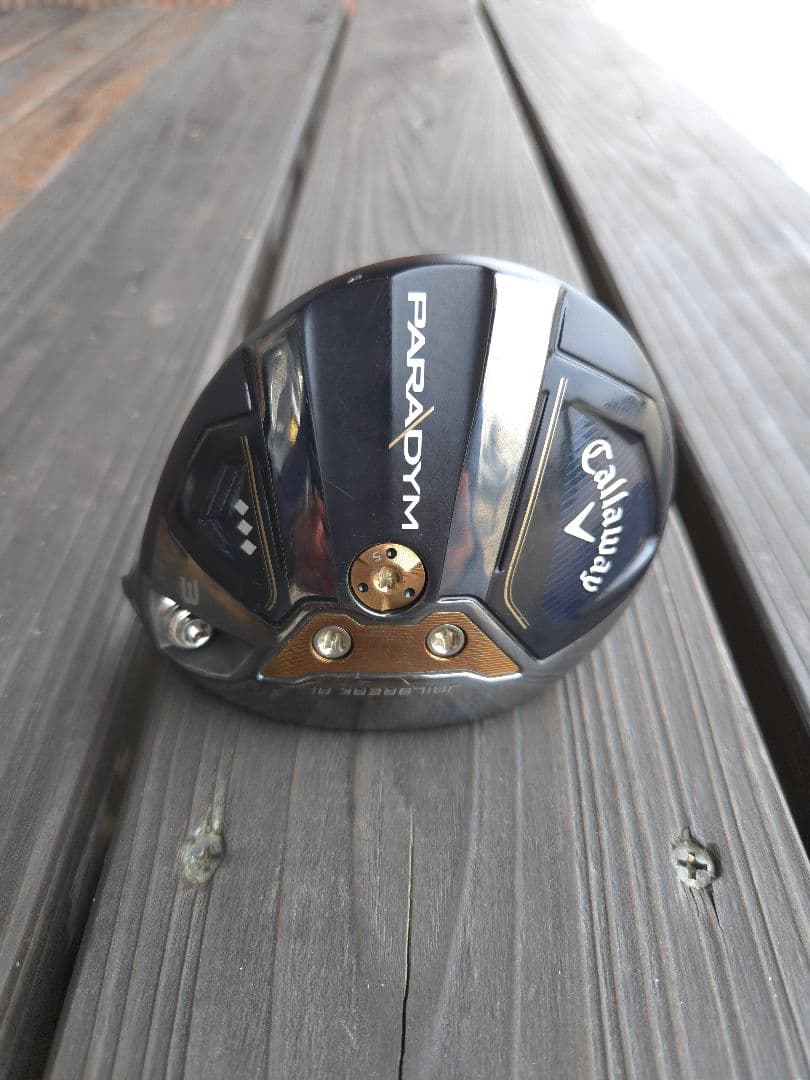 今日限定値下げ　キャロウェイパラダイムトリプルダイヤ3w ヘッドのみ