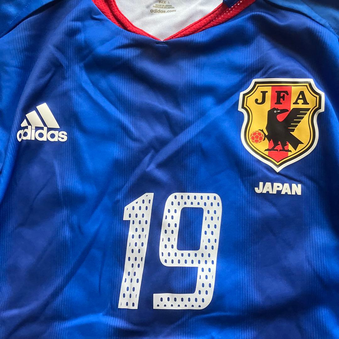 アディダス 日本代表ユニフォーム L 大久保 19 vintage