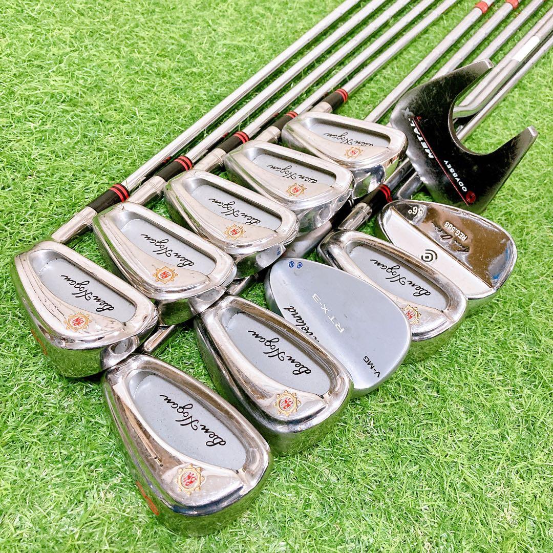 B6 スリクソン　初心者オススメ　ゴルフクラブセット　メンズ　バッグルコック