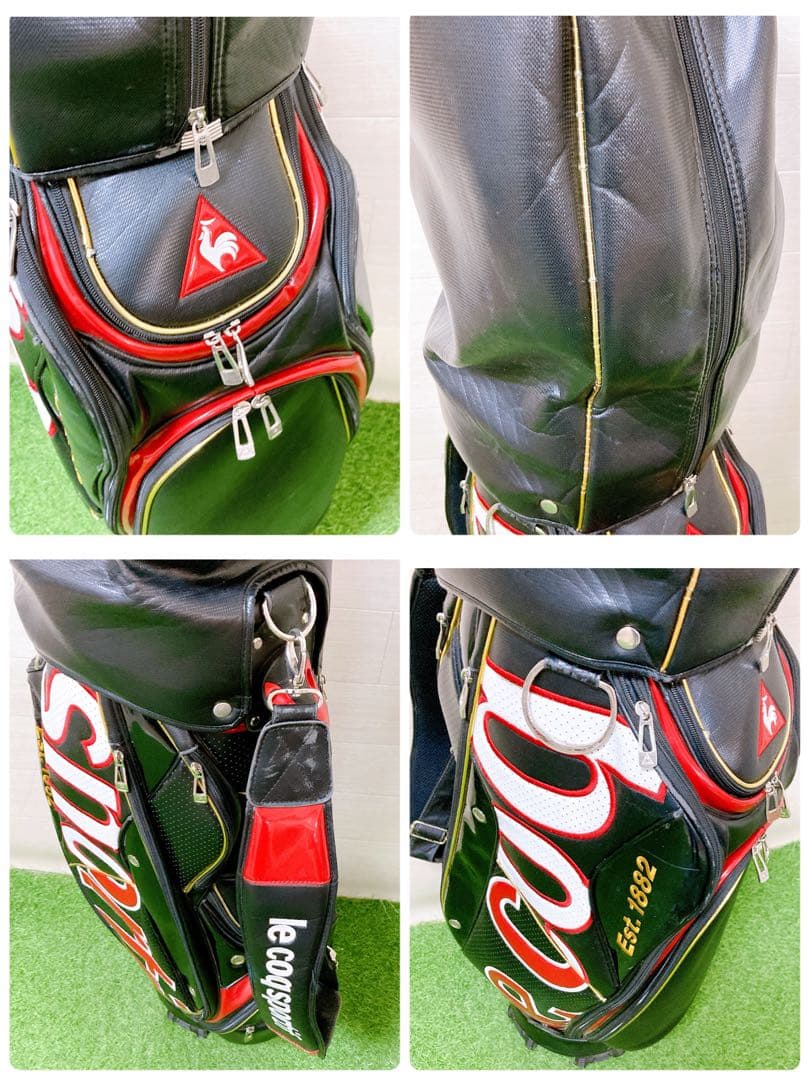 B6 スリクソン　初心者オススメ　ゴルフクラブセット　メンズ　バッグルコック