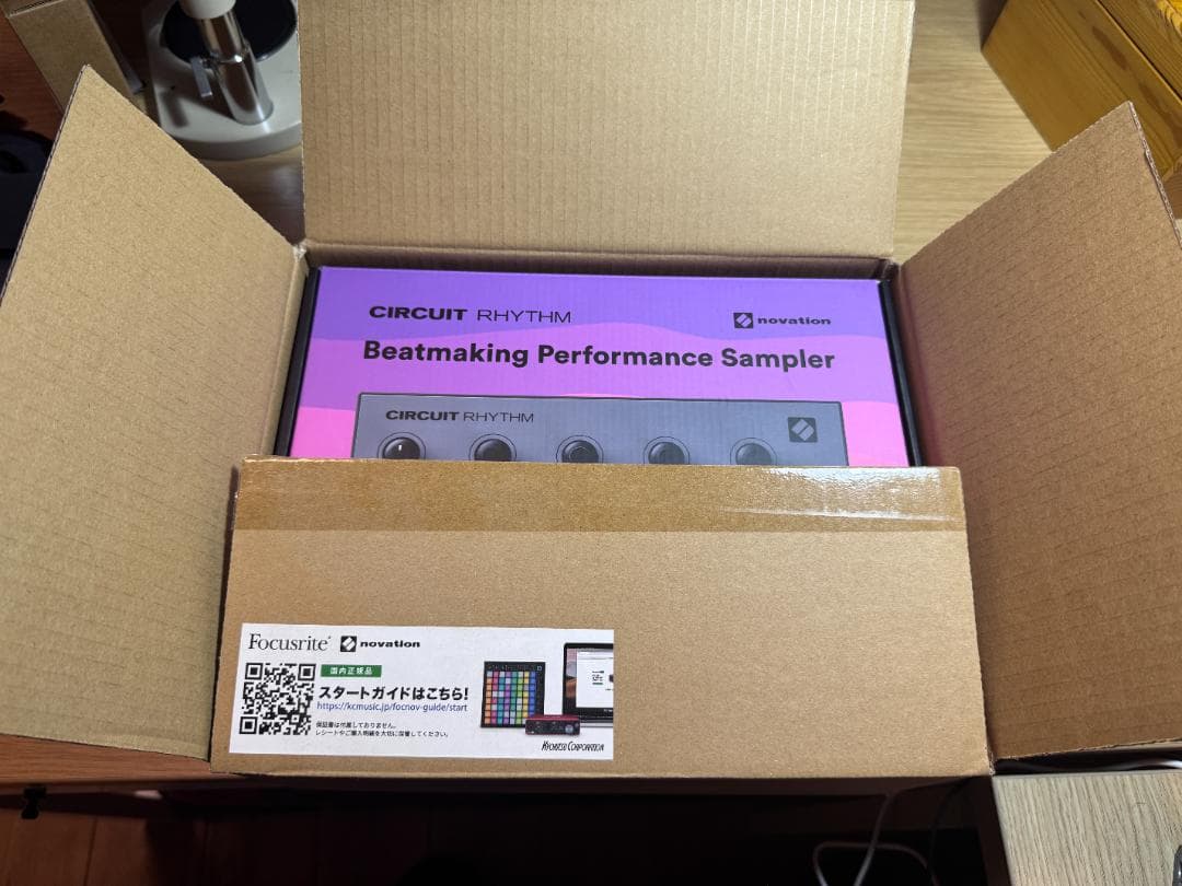 NOVATION / Circuit Rhythm サンプラー リズムマシン