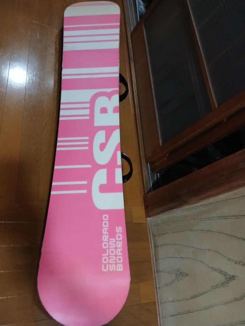 スノーボード 、 ビンディング付き、リーシュコード付き