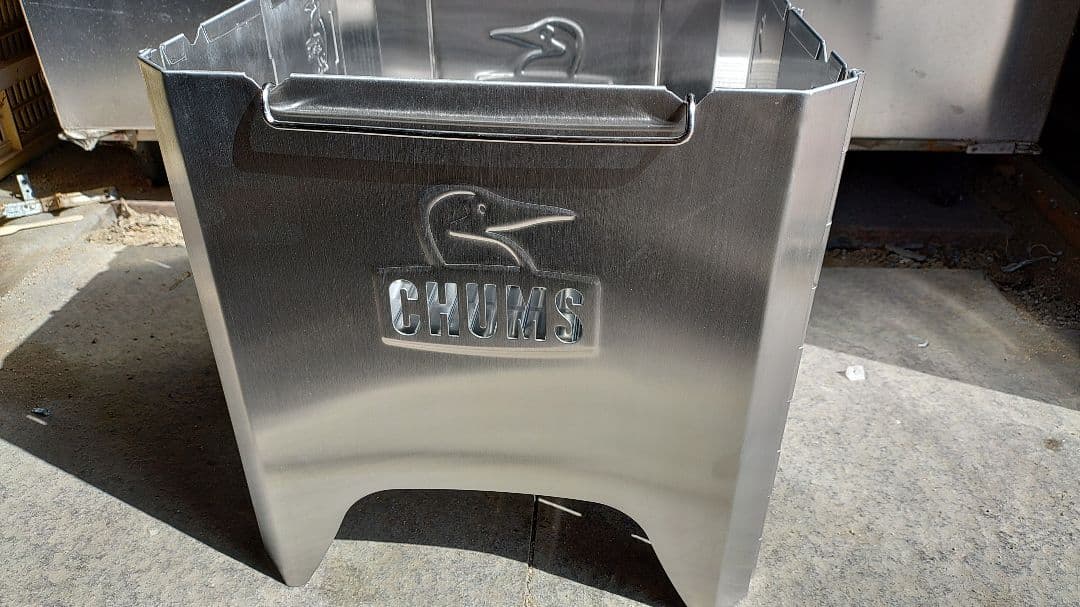 チャムス焚き火台 BOOBY FACE FOLDING FIRE PITL