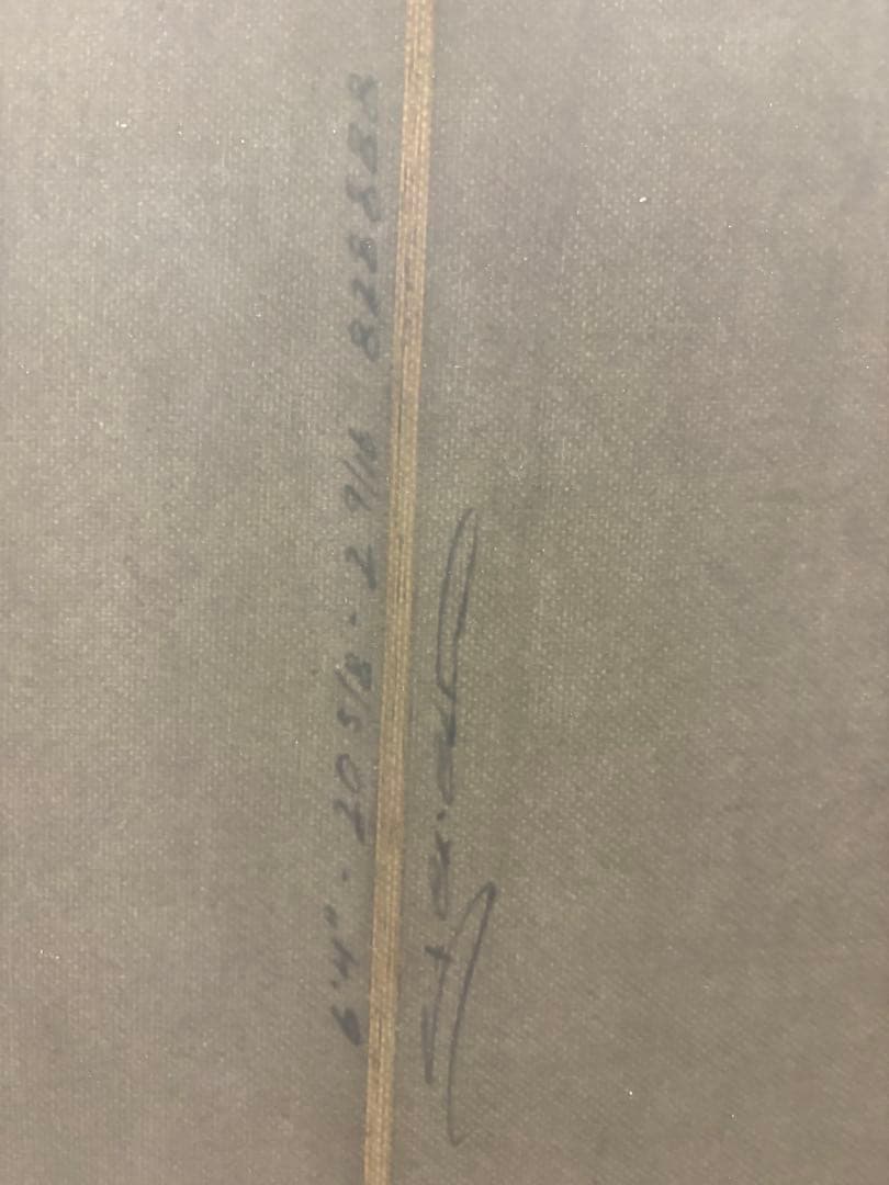 クリステンソンロングフィッシュ6”4 20 5/8 2 9/16 ミッドレングス