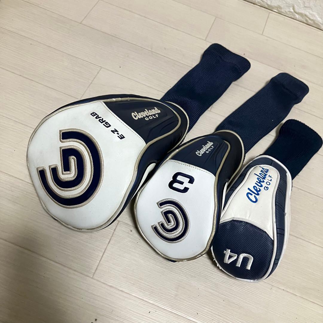 メンズゴルフフルセットClevelandクリーブランド他クラブ計11本バック付