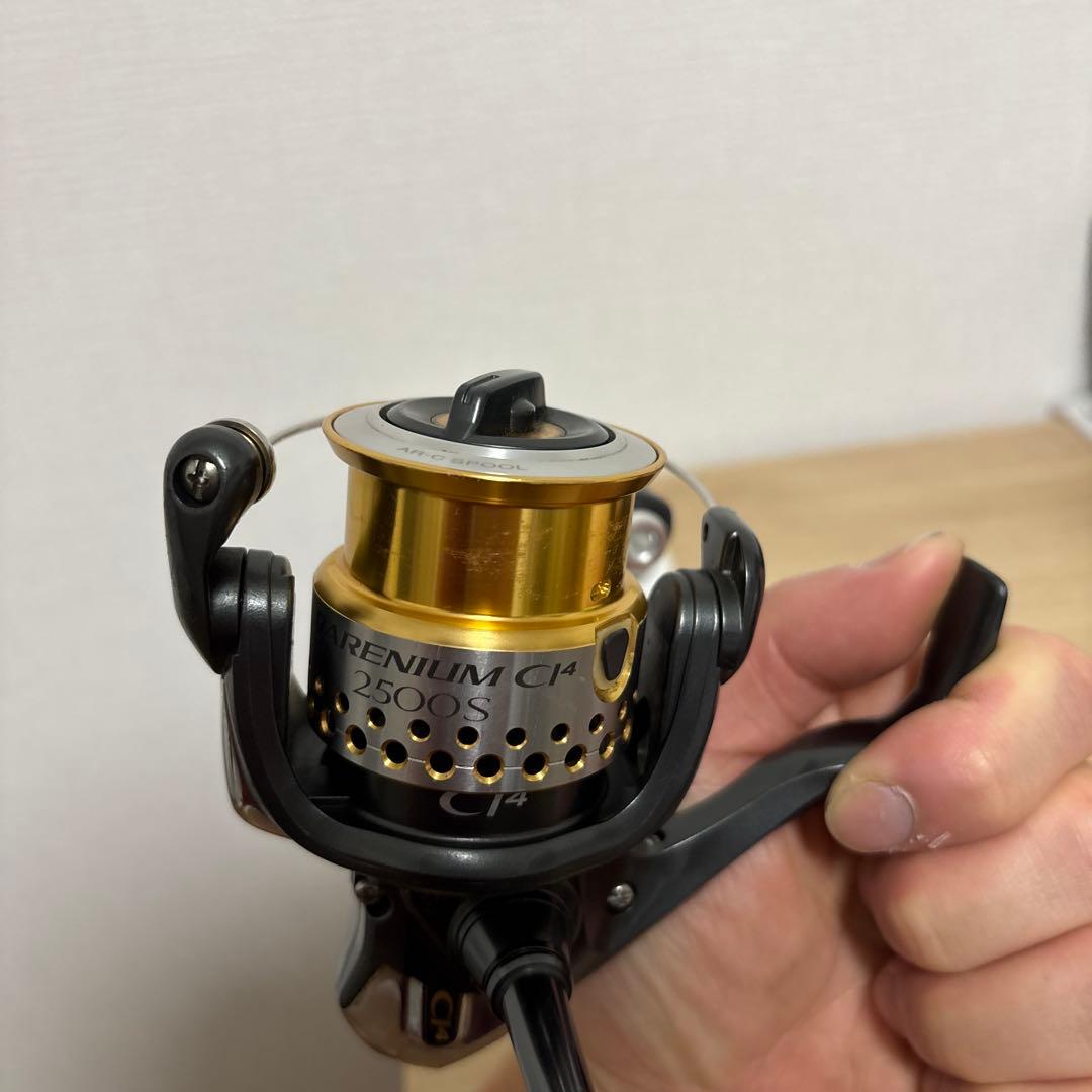 【美品】09レアニウム2500S・12ヴァンキッシュハンドル