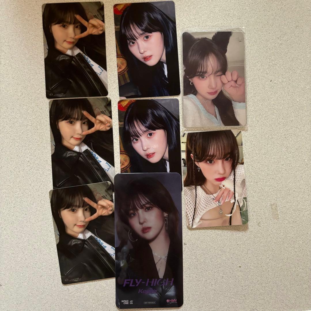 Kep1er 本国ペンミ チェヒョン　パーカー特典　黒猫　フーディー