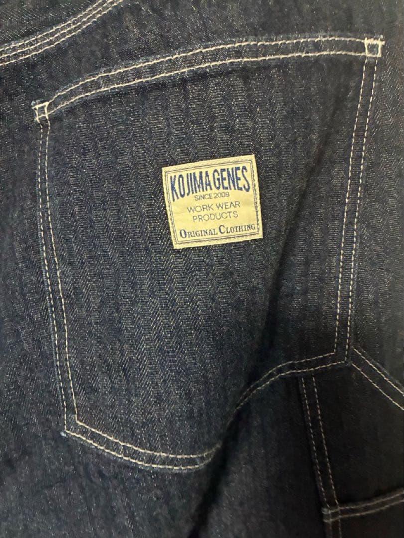 児島ジーンズ　KOJIMA GENES ダイスウィーブペインターパンツ　W38