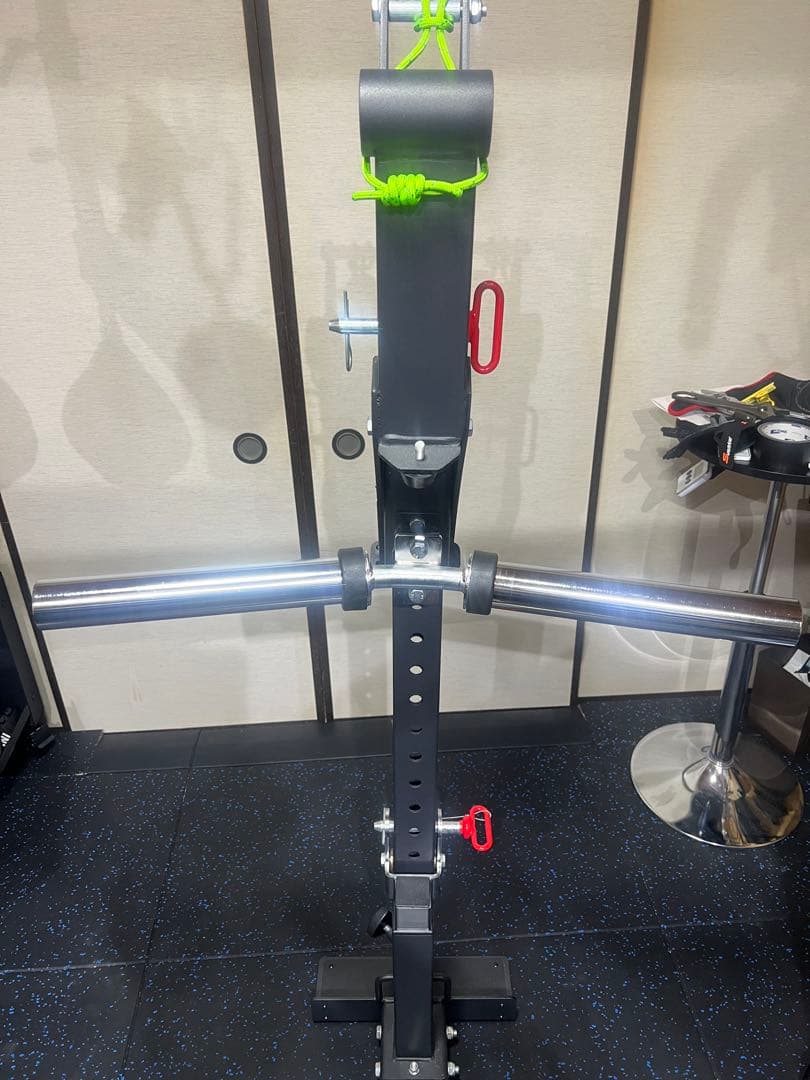 省スペース格納可能　GFC コンパクトベルトスクワット　本体のみ