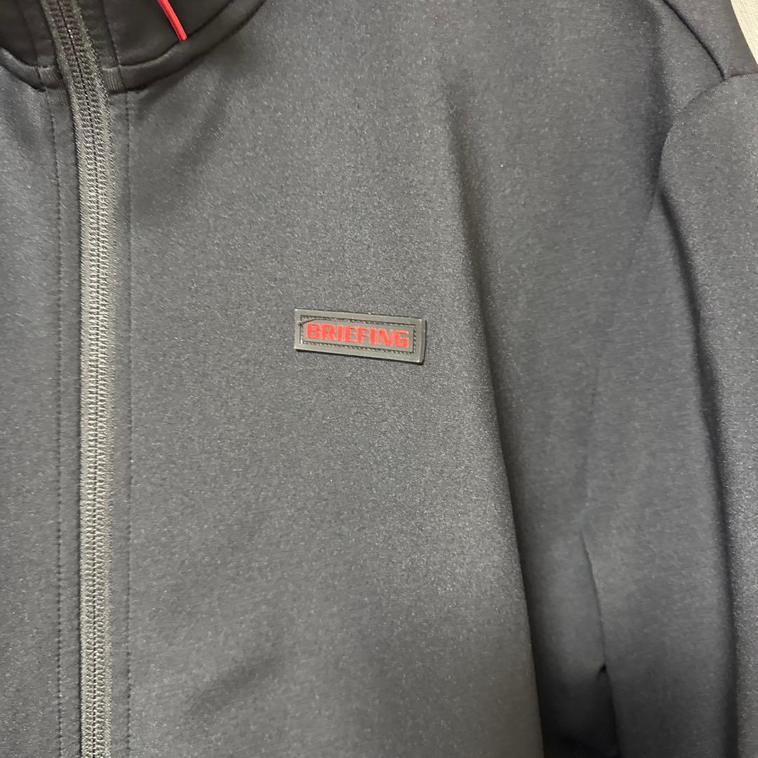 ブリーフィング　フード付きフルジップパーカー　L