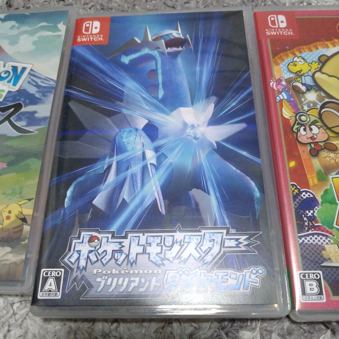 Nintendo Switch ゲーム4本セット ポケモン マリオ