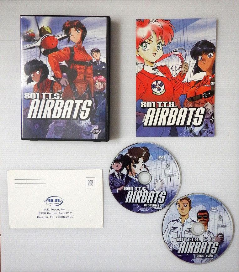 DVD青空少女隊 OVA全7話収録　北米版　801 T.T.S. AIRBATS