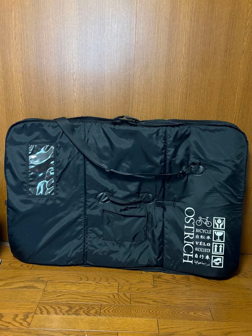 OSTRICH 自転車輪行バッグ 大型 黒