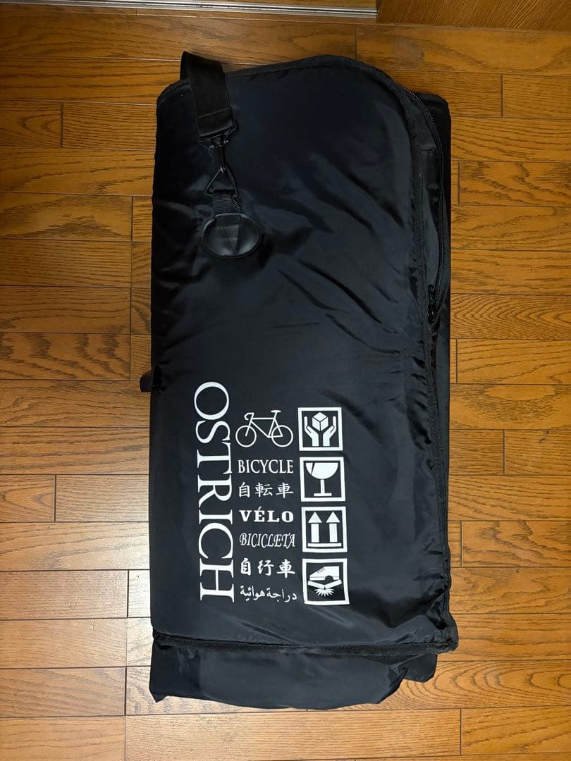 OSTRICH 自転車輪行バッグ 大型 黒