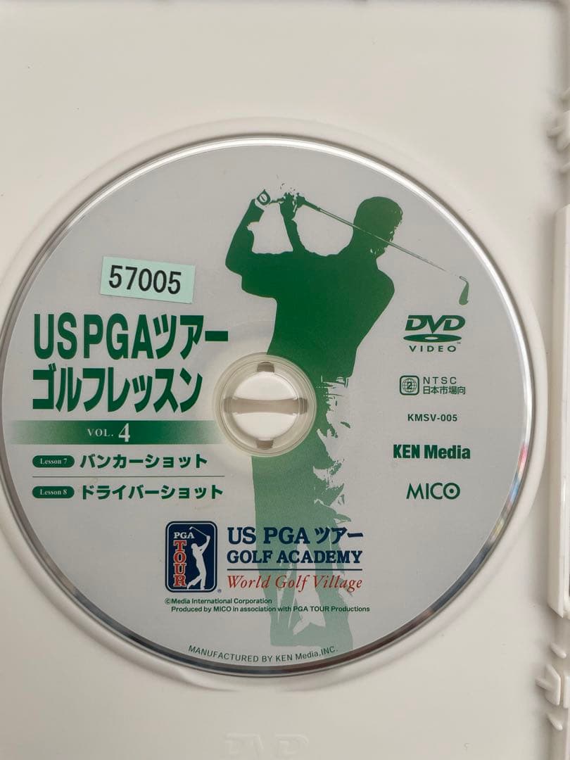 USPGAツアーゴルフレッスンDVD全７巻セット