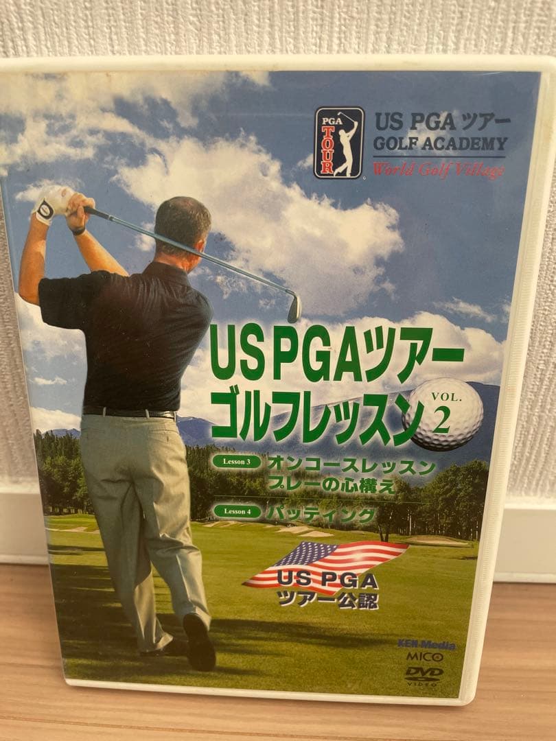 USPGAツアーゴルフレッスンDVD全７巻セット