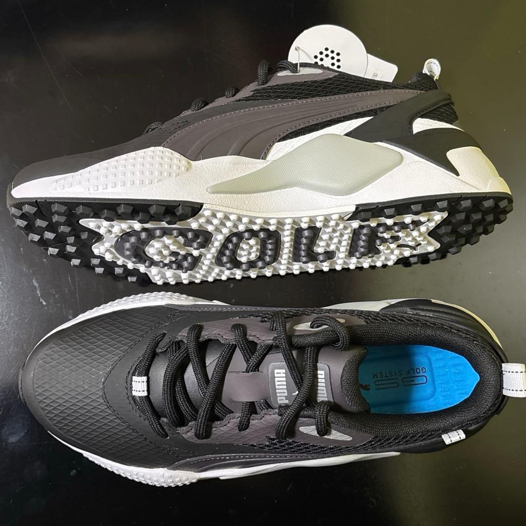 27.5cm ★新品 プーマ ゴルフシューズ GS-X 379207-02 ⑯併