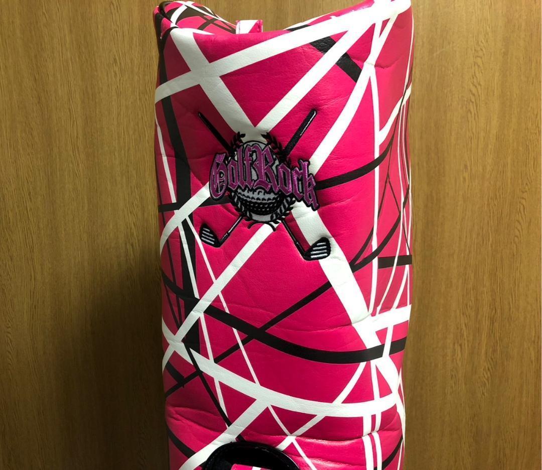 良品 Rockon ロックオン ゴルフバッグ キャディバッグ ヴァンヘイレン