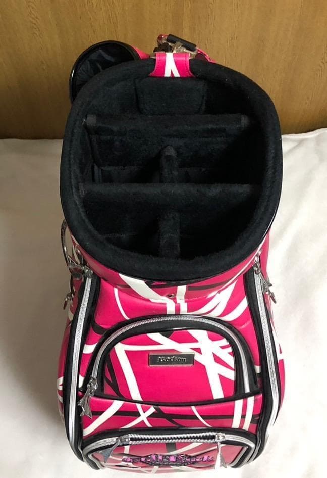 良品 Rockon ロックオン ゴルフバッグ キャディバッグ ヴァンヘイレン