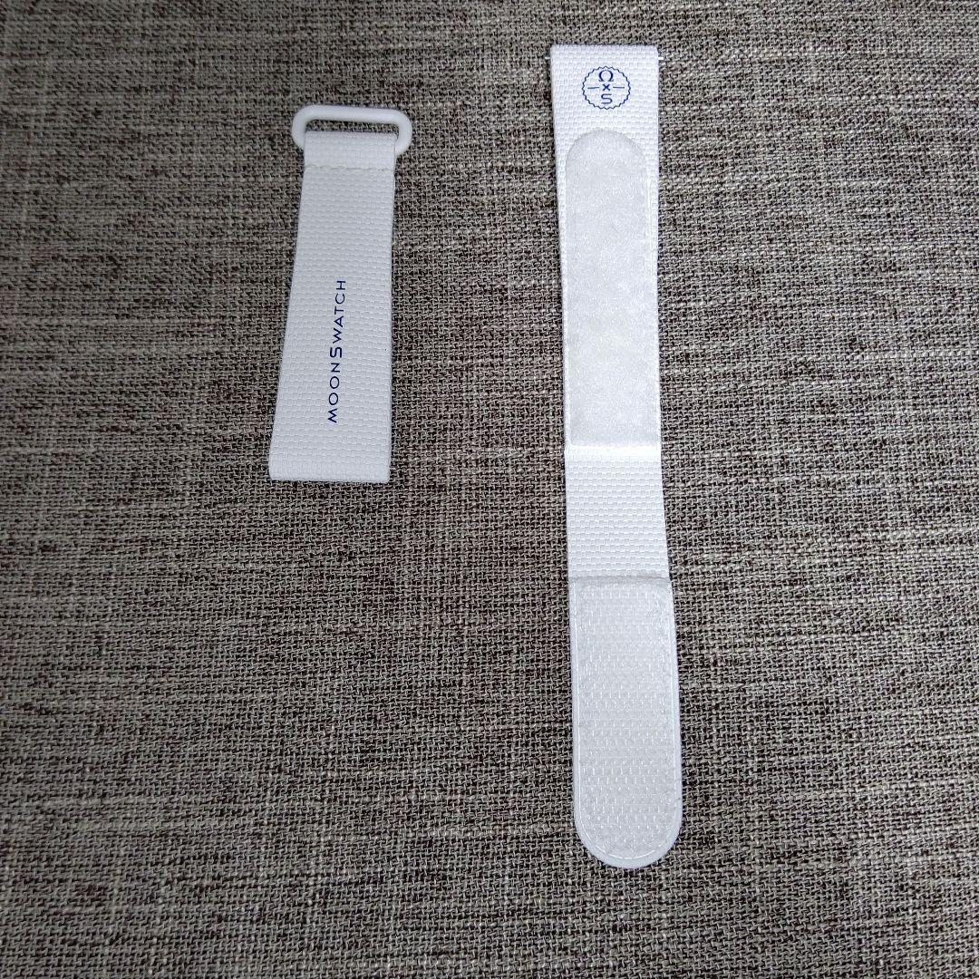 MOONSWATCH ホワイトバンド