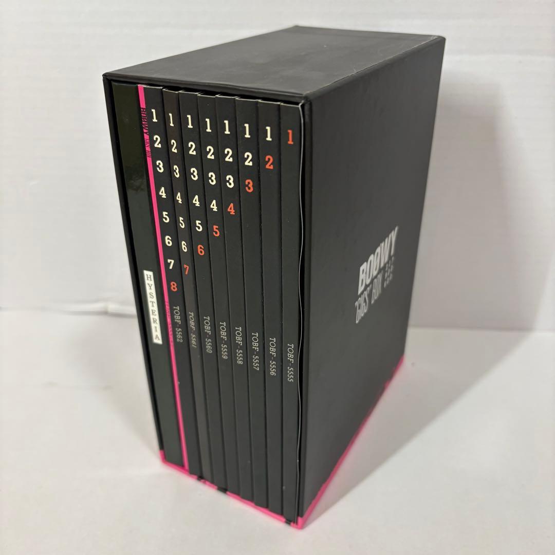 BOφWY/\"\"GIGS\"\"BOX〈完全生産限定・8枚組〉　BOOWY