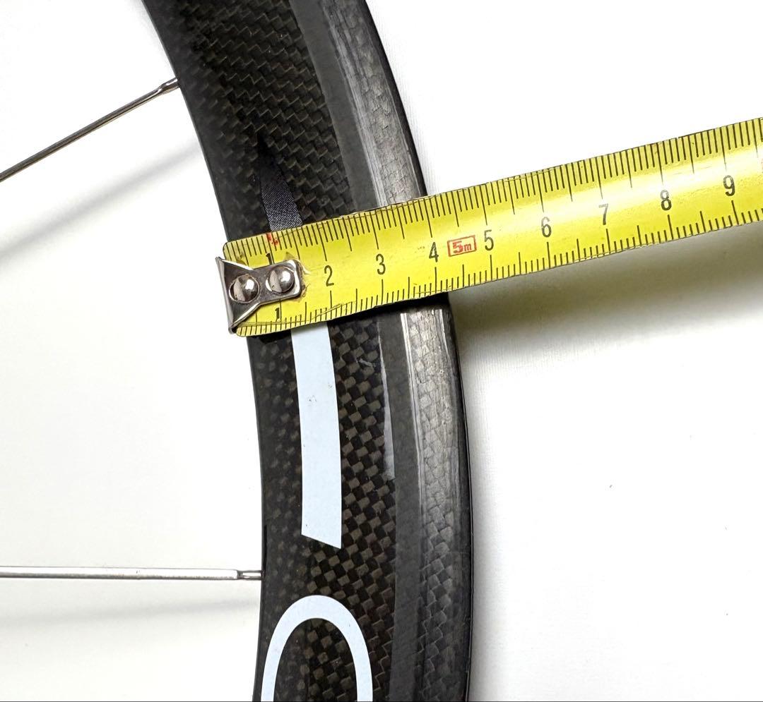 超軽量440g希少！CEEPOシーポカーボンフロントホイール★650cチューブラ