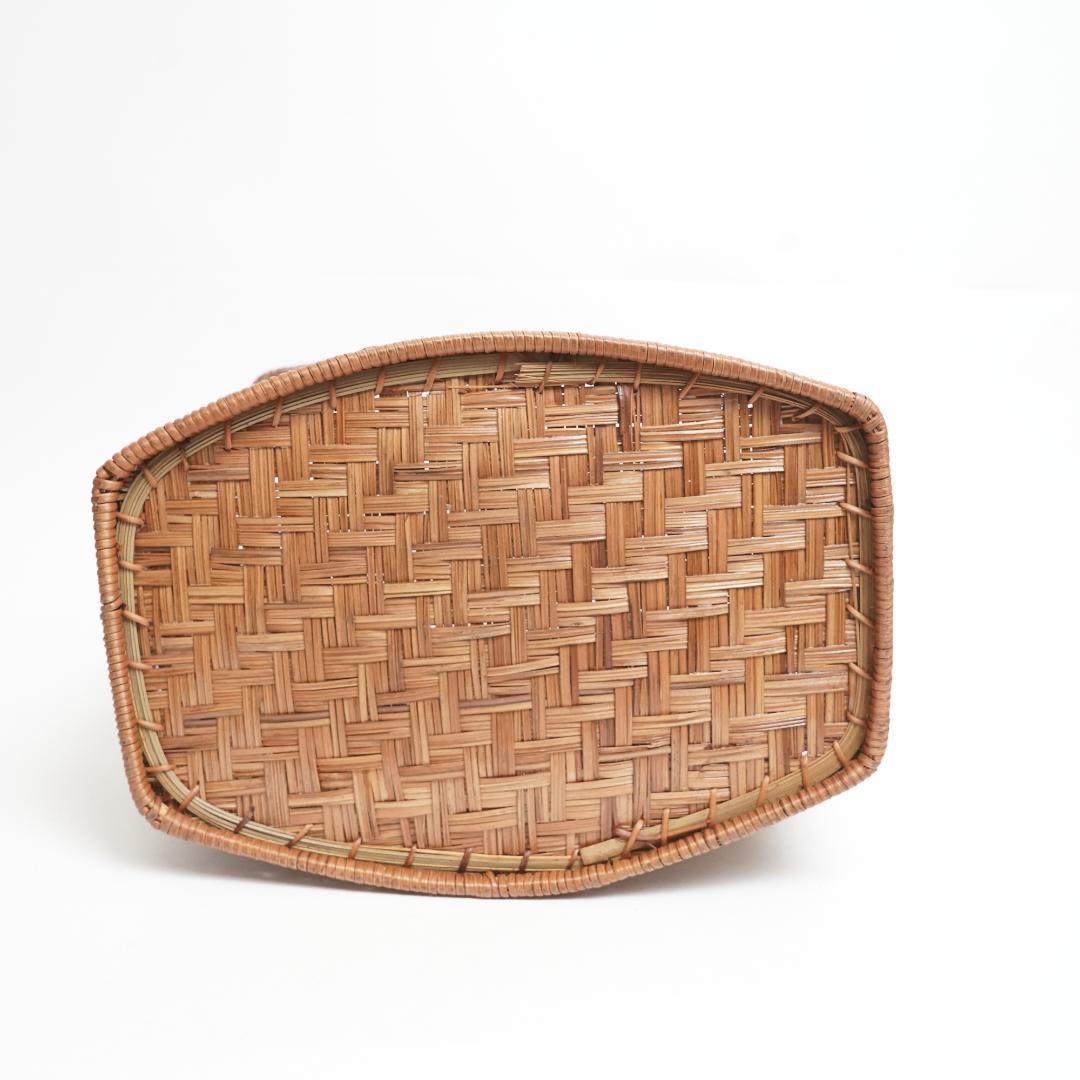 【未使用級】ラタン 収納ボックス ダスト ゴミ箱