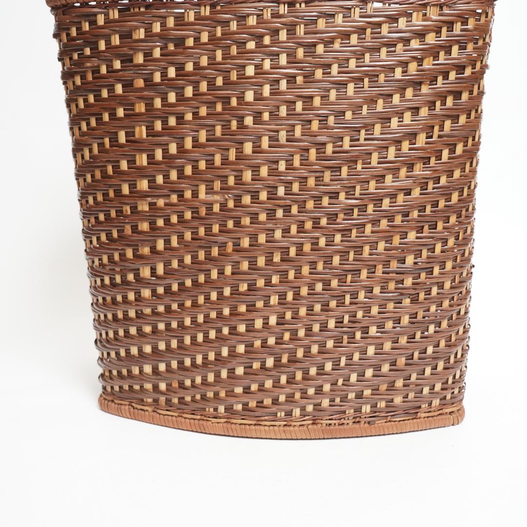 【未使用級】ラタン 収納ボックス ダスト ゴミ箱