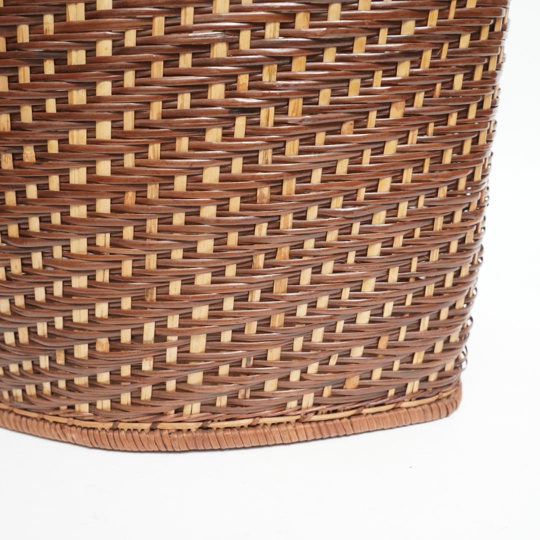 【未使用級】ラタン 収納ボックス ダスト ゴミ箱