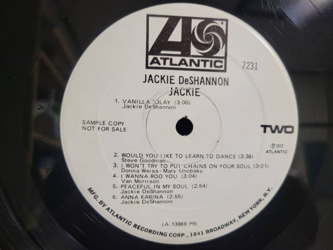 Jackie DeShannon 『Jackie』プロモ・モノラル盤　オリジ