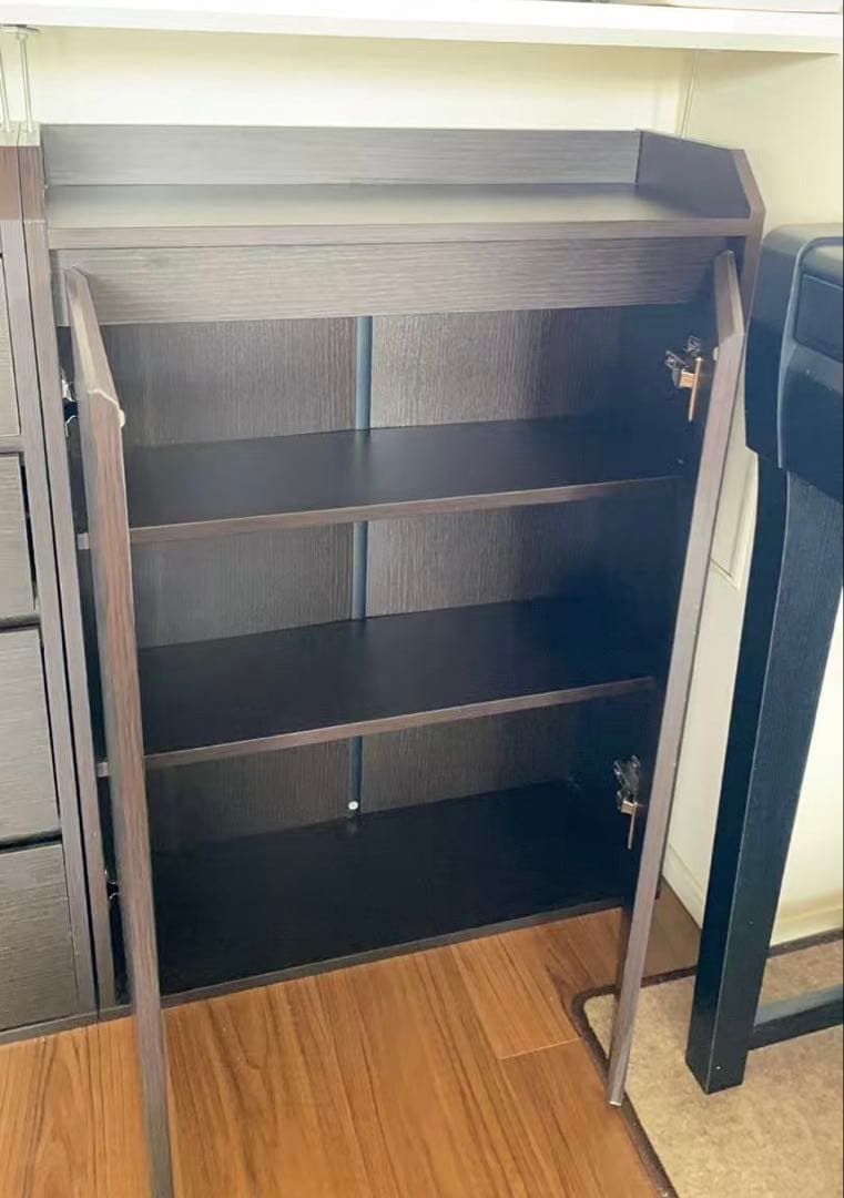 カリントこんぺいとう 薄型カウンター下収納 扉タイプ