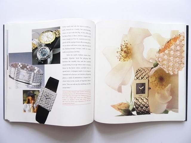 洋書◆デザイナーズウォッチ写真集 時計 本 宝石 宝飾 シャネル ショパールほか
