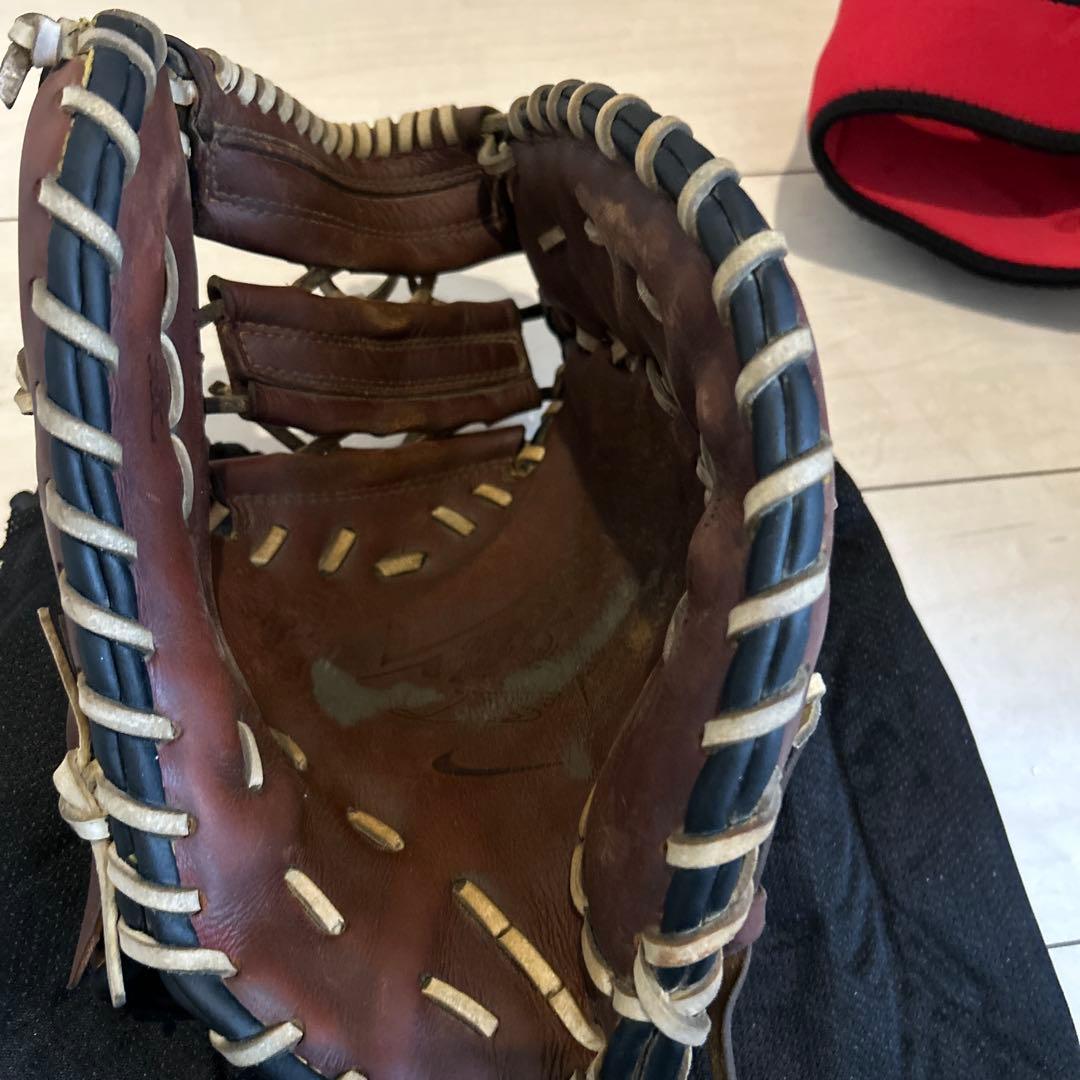 Nike ブラウン 野球軟式ファーストミット