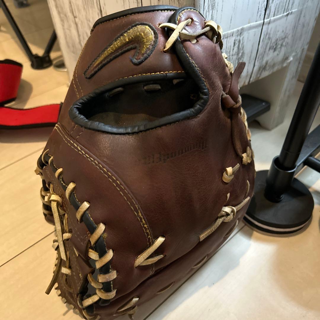 Nike ブラウン 野球軟式ファーストミット
