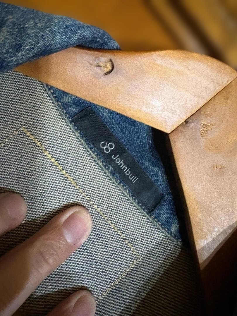 jhonbull デニム Gジャン 長袖