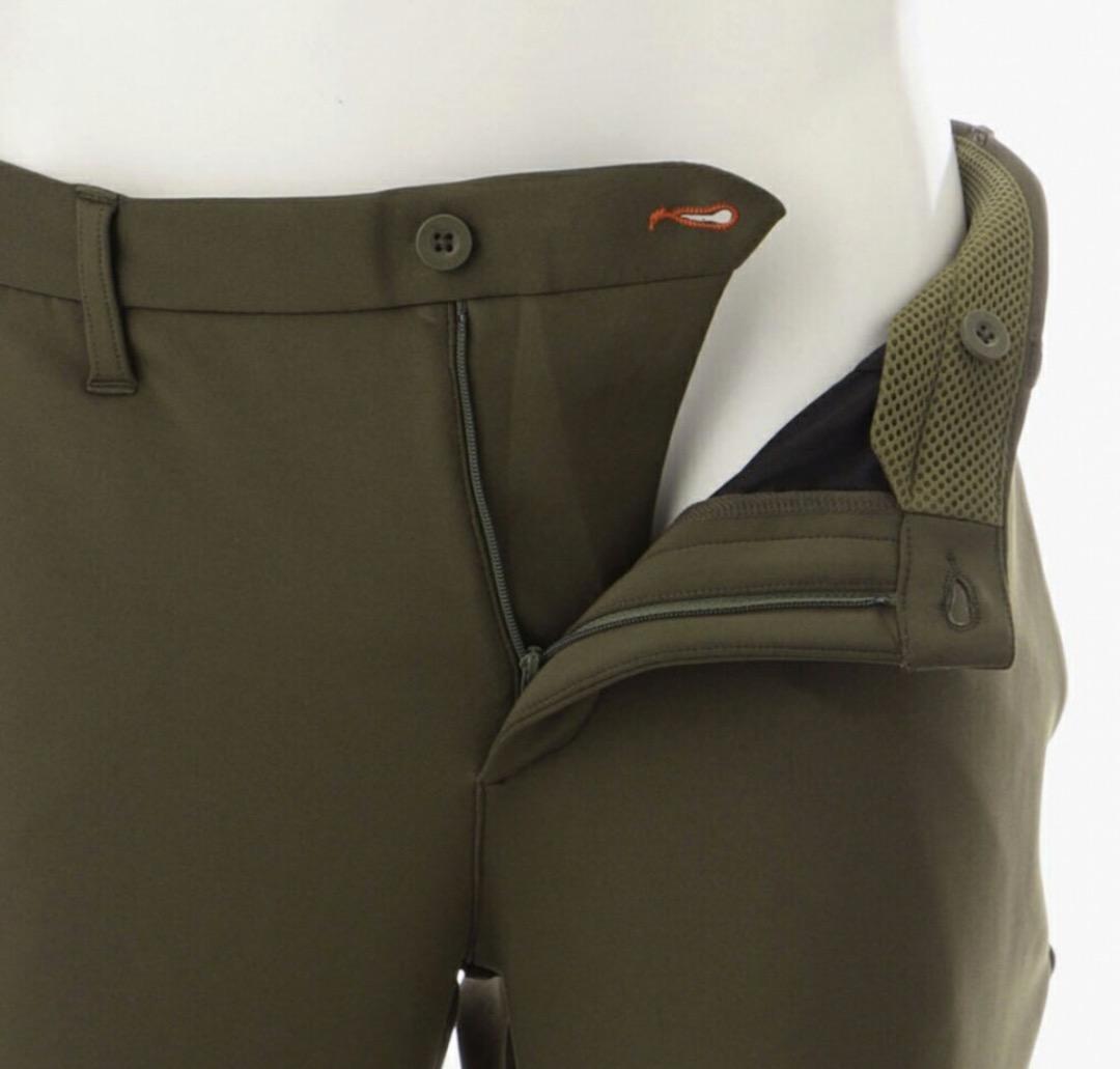 BRIEFING GOLF　3Dロゴ パンツ 立体BRIEFINGロゴ　カーキ