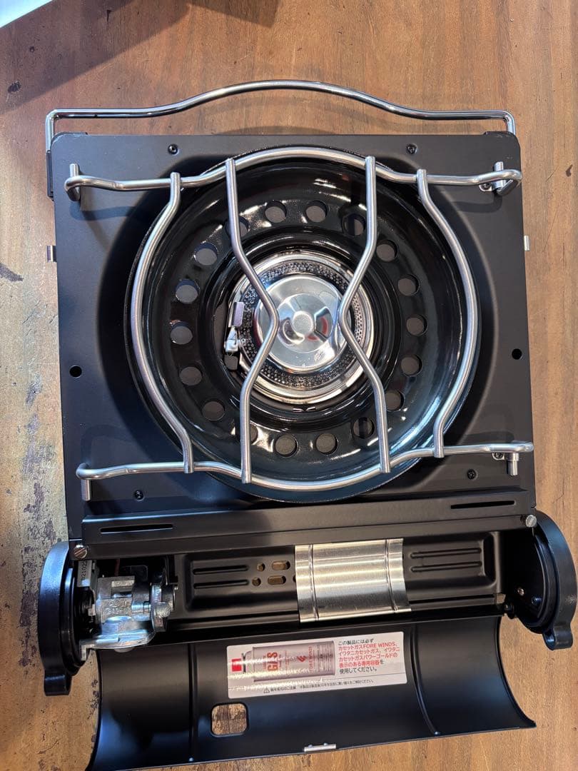 FORE WINDOW カセットコンロ(新品、未開封)カラー/グレー