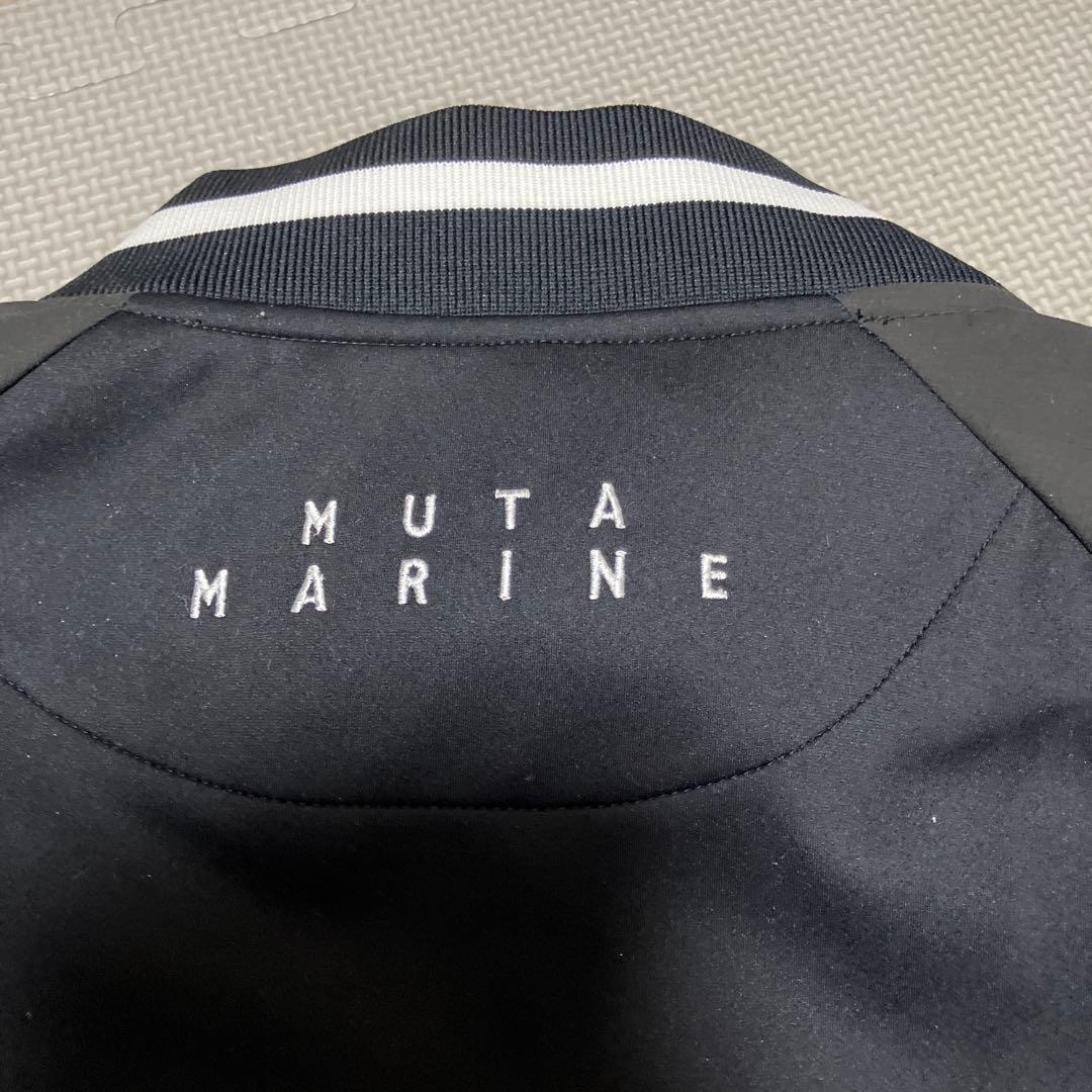 muta ブラック ジップアップジャケット