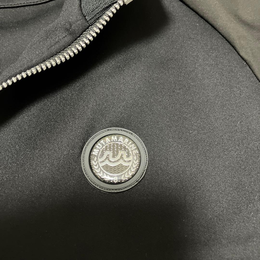 muta ブラック ジップアップジャケット