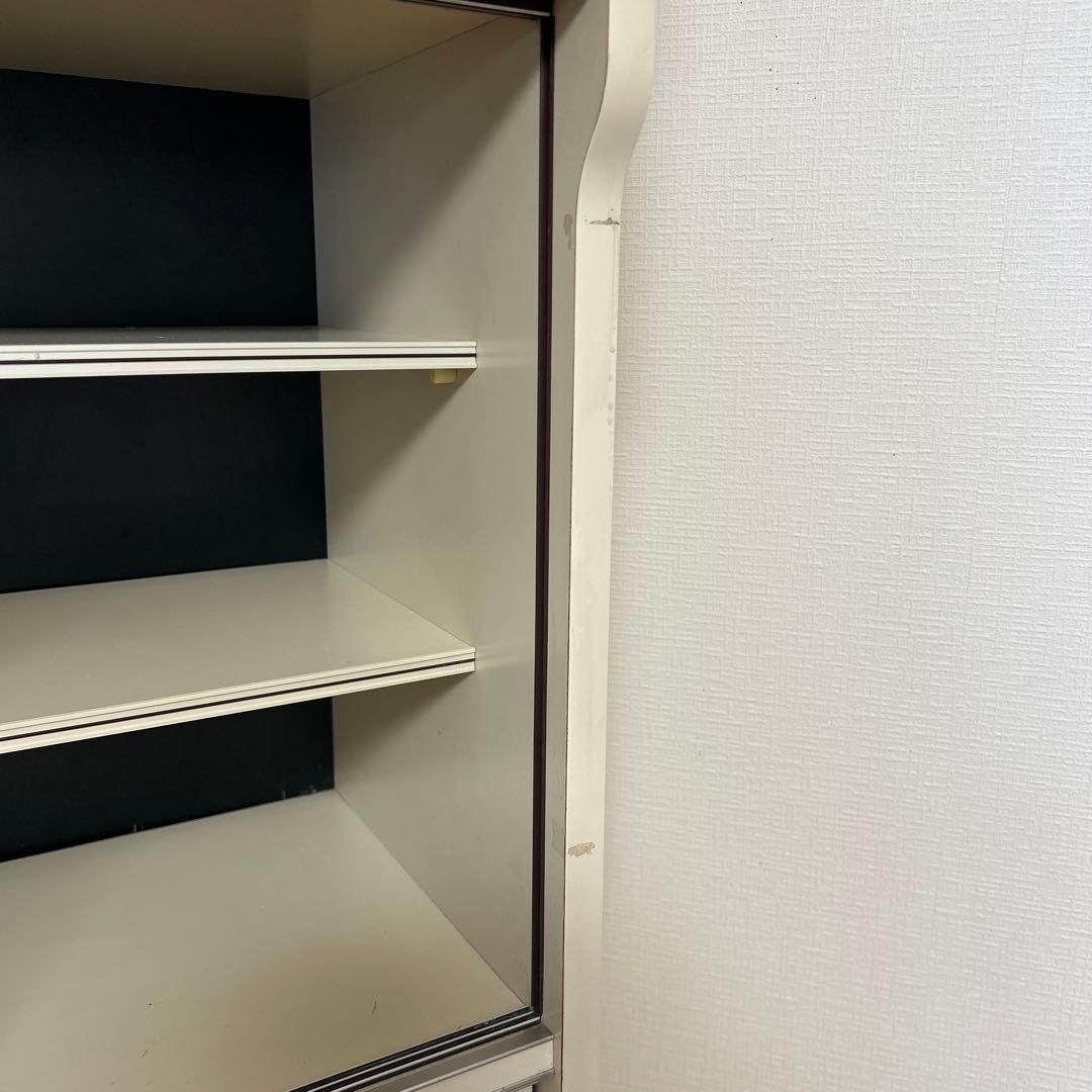 昭和レトロ レトロポップ 食器棚 ガラス