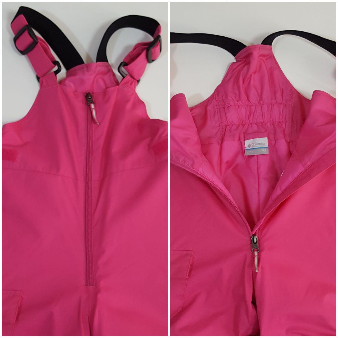 極美品 コロンビア キッズ 110 スノーウェア 上下セット スキースノボ 防水