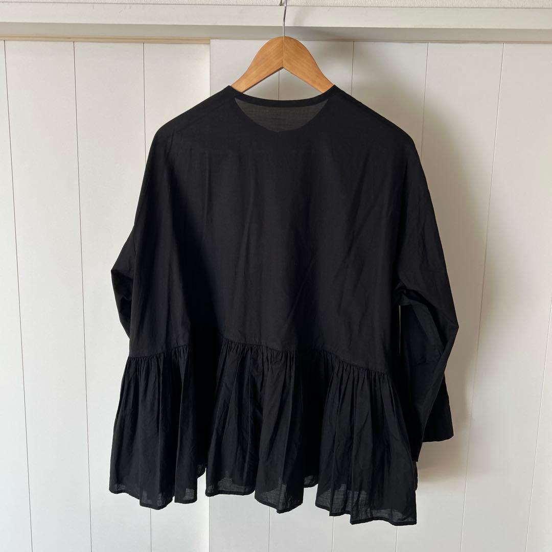 ARTS & SCIENCE ブラックフリルシャツ サイズ1