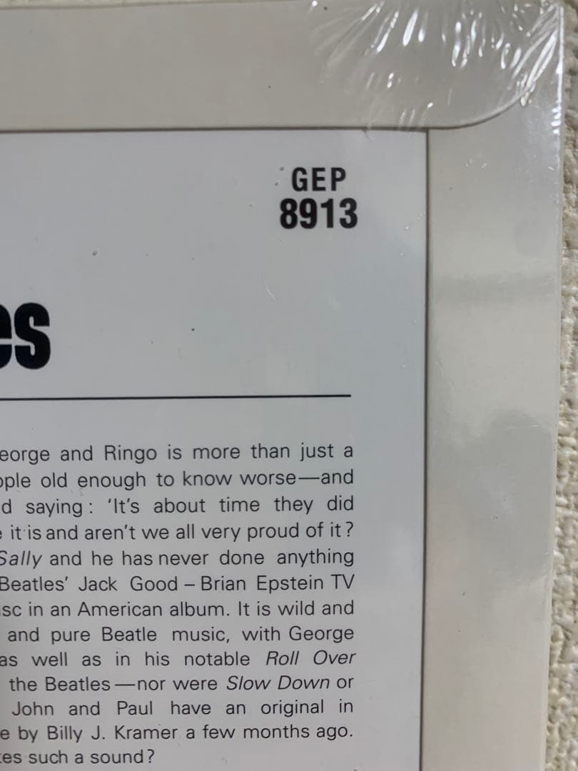 未開封 ビートルズ Long Tall Sally MONO RSD限定 EP