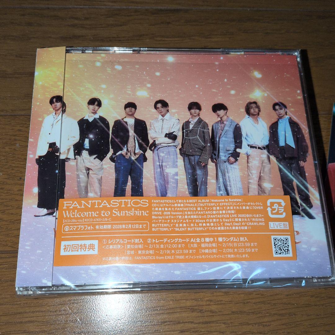 Welcome to Sunshine　LIVE盤 Blu-ray 堀夏喜トレカ