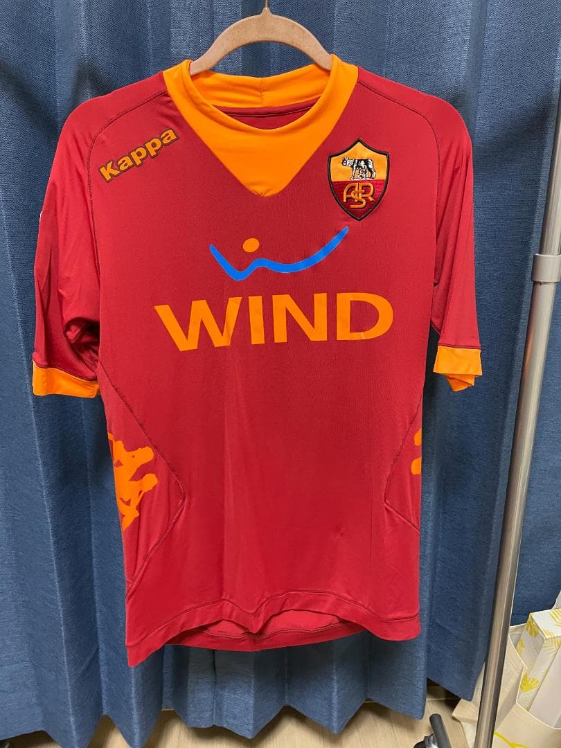 ASローマ　トッティ　ユニフォーム　11-12シーズン　Mサイズ