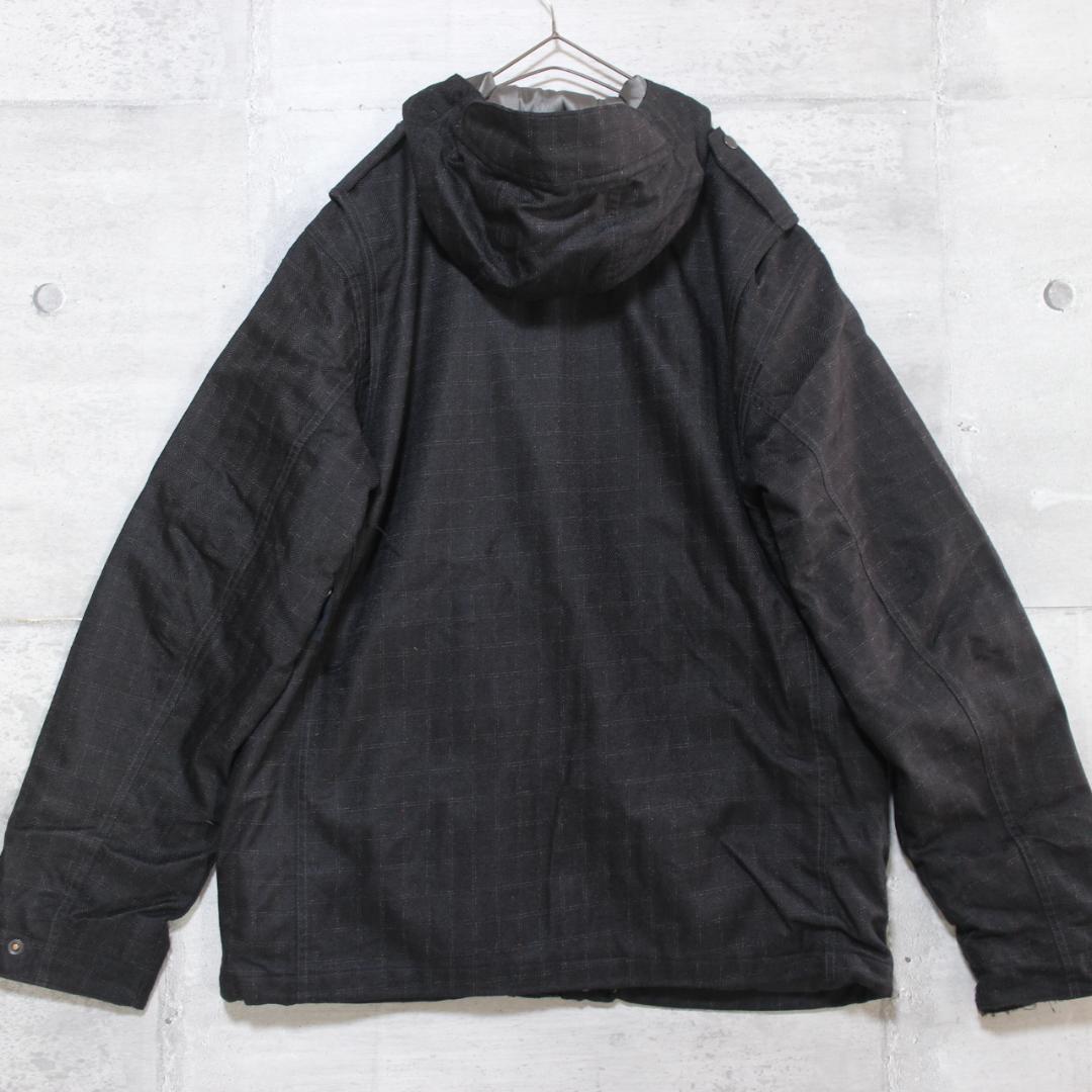 【極美品 極暖中綿入り】厚地ツイル地 高撥水【M】BURTON スノージャケット