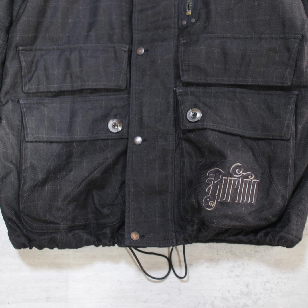 【極美品 極暖中綿入り】厚地ツイル地 高撥水【M】BURTON スノージャケット