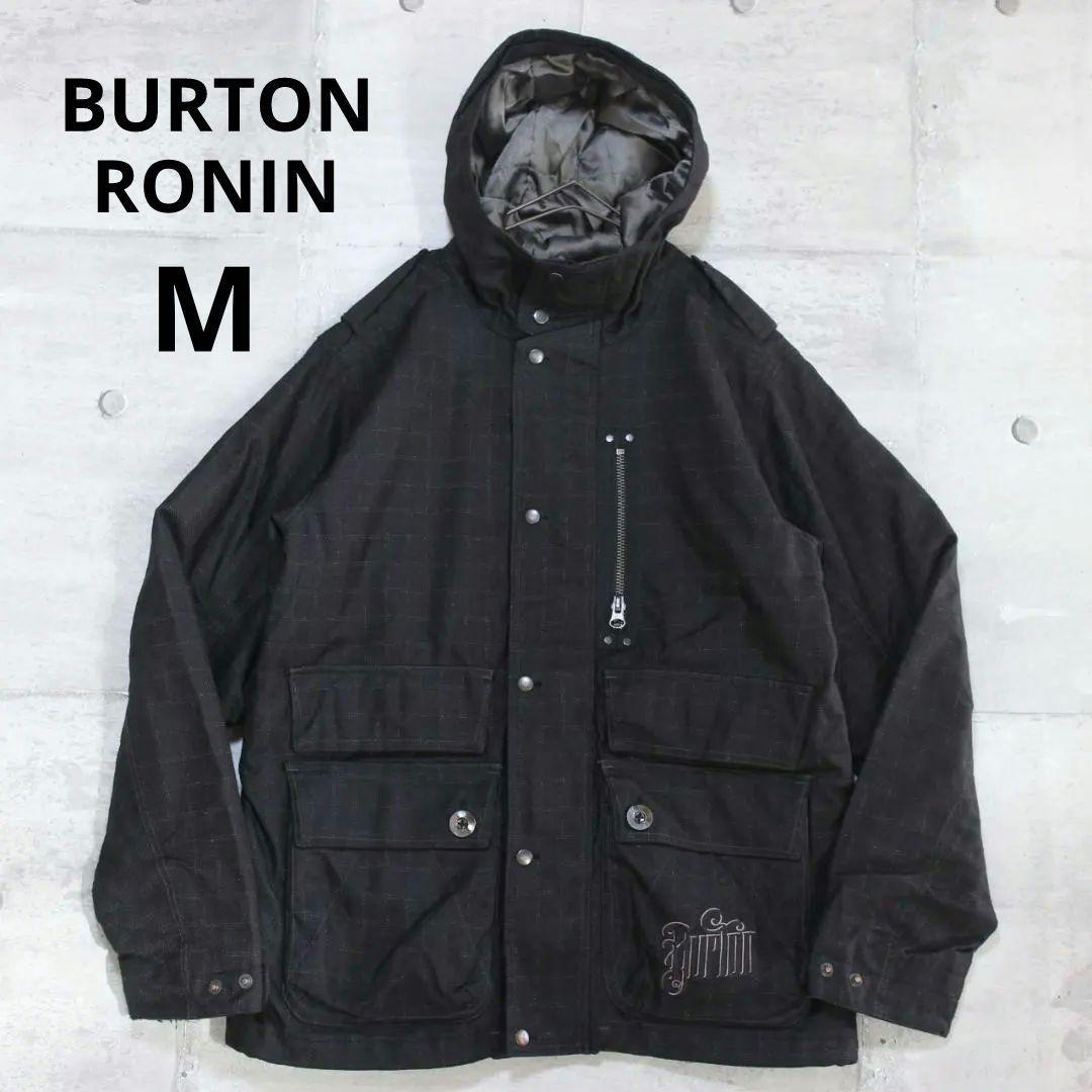 【極美品 極暖中綿入り】厚地ツイル地 高撥水【M】BURTON スノージャケット