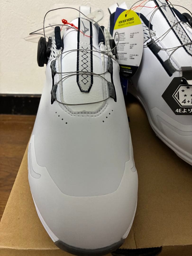 ミズノ(MIZUNO) ゴルフシューズ ソフトスパイク ワイドスタイルSLボア